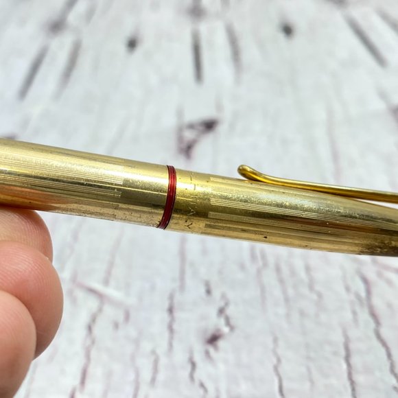 Vintage Golden National Fountain Pen, Vintage Gold Nib Ink Pen - Picture 2 of 10